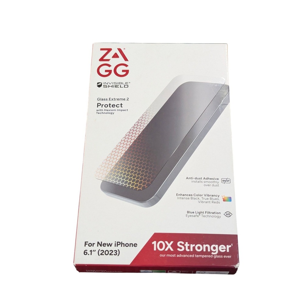 Z4N ZAGG Invisible Shield Glass Extreme‎ 2 Screen Protector for Apple iPhone 15